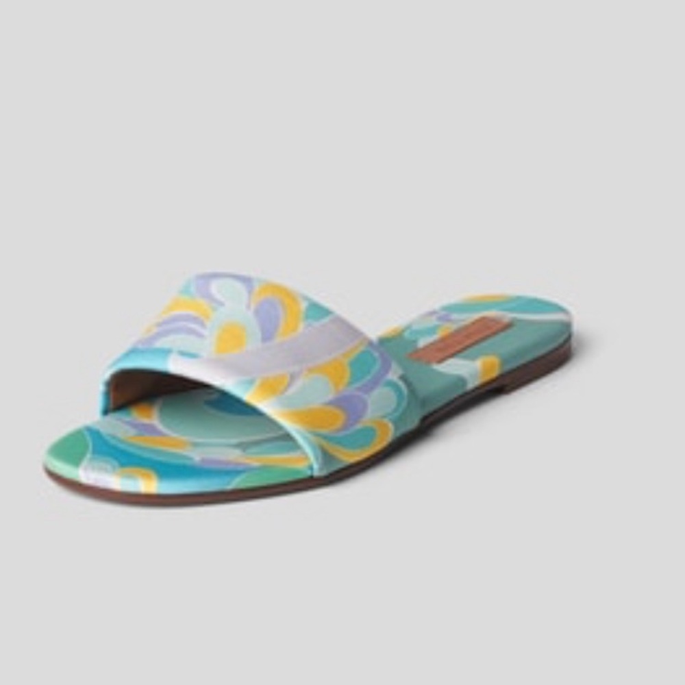Emilio Pucci Slides with Box